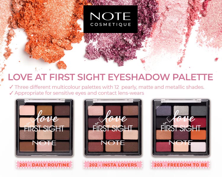 Shop Note love at first sight eyeshadow palette
